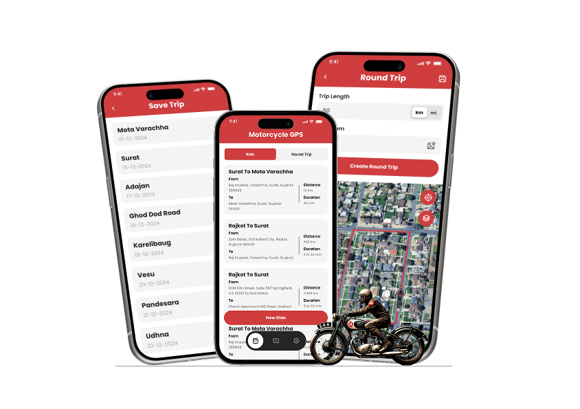 Motorcycle GPS Development
