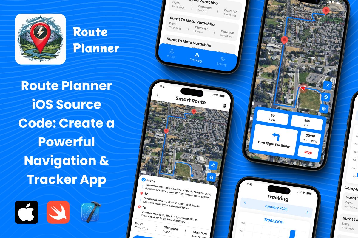 Route Planner iOS Source Code
