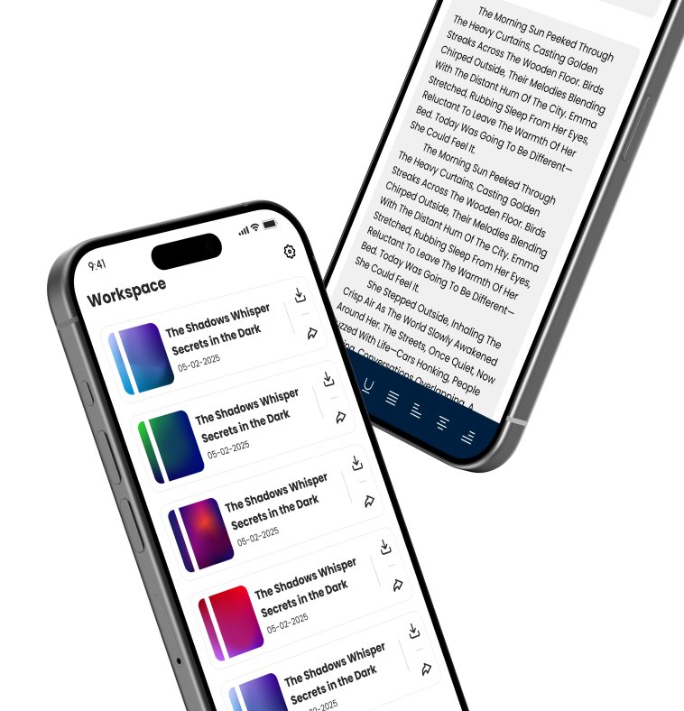 Book Writer Flutter Source Code